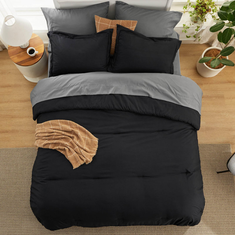 Bedsure Full Size Comforter Set - 7 Pieces Olive Green Full Bedding Set for All Seasons, Boho Contrasting Design Bed in a Bag with Comforter, Sheets, Pillowcases & Shams