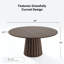 Table de salle à manger en bois massif-81690162-81128019