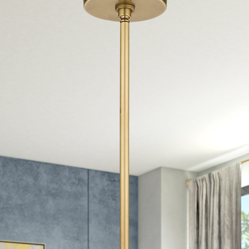 Robichaux Extension Rod, Natural Brass