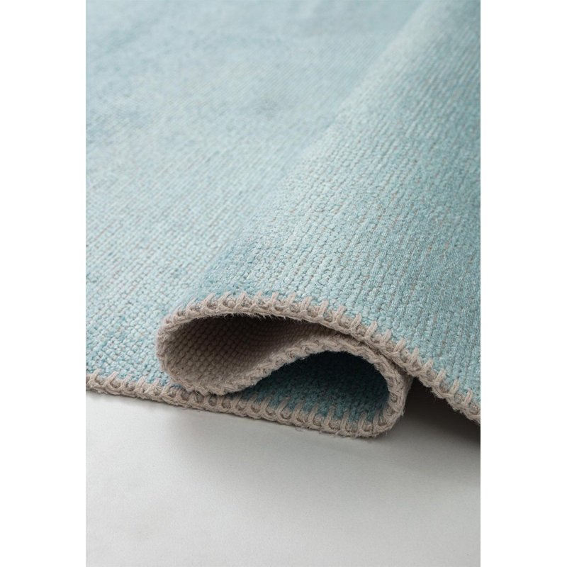 Rapture Area Rug in Blue, Rectangle 9' x 12'