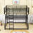 Abdia Full XL over Twin XL over Queen Triple Bunk Bed by Isabelle & Max-650033407