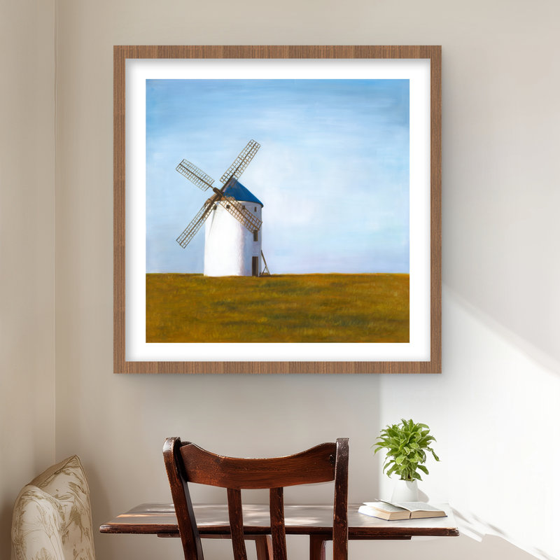 Grand moulin à vent, H 24 po x l 24 po