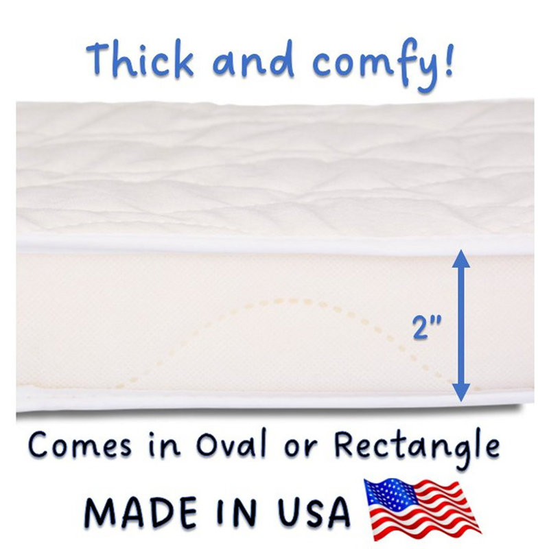 Matelas ovale imperméable Cibecue
