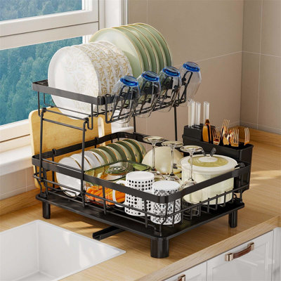 Two Tier Dish Rack