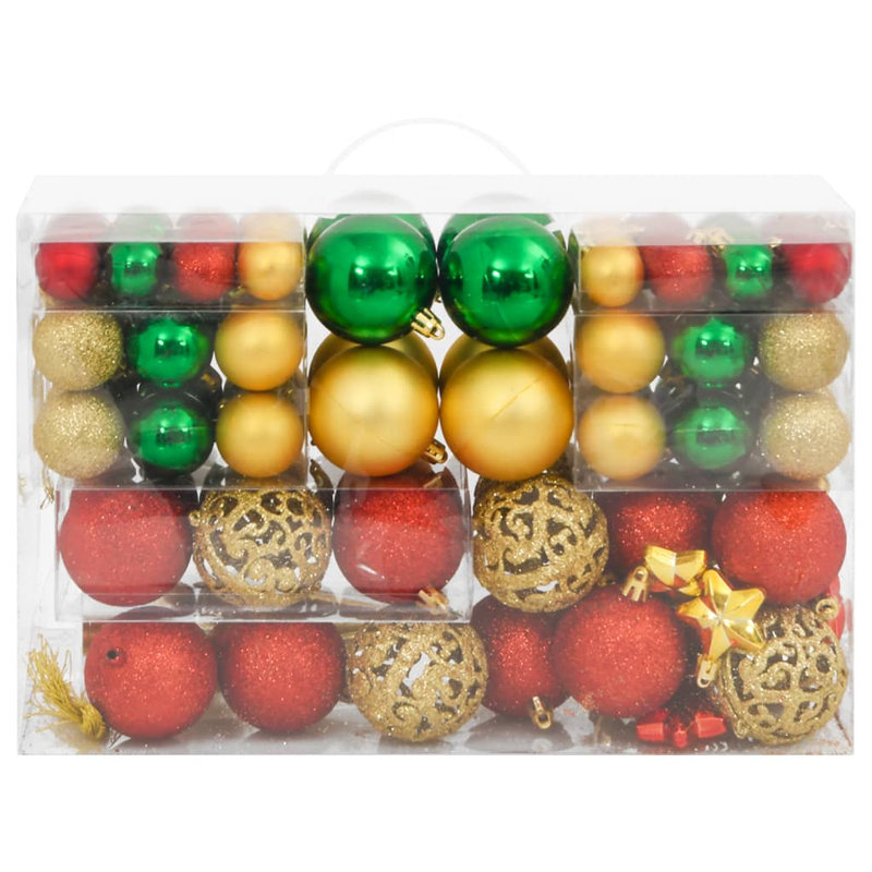Christmas Decorative Accent, Red/Gold/Green