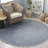 Seyansh Handtufted Recycled Cotton Machine Washable Solid Color Rug-1613200387