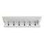 Angellique Wall Mounted Required 6 - Hook Wall Mounted Coat Rack