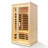 Deluxe Version Plus One Person  Far Infrared Hemlock Sauna  Room With LED Colour Lights
