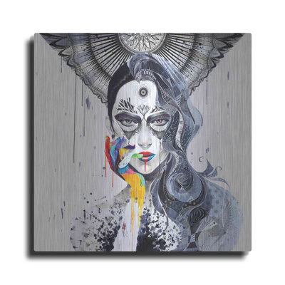 Bungalow Rose 'Janus' by MinJae, Metal Wall Art
