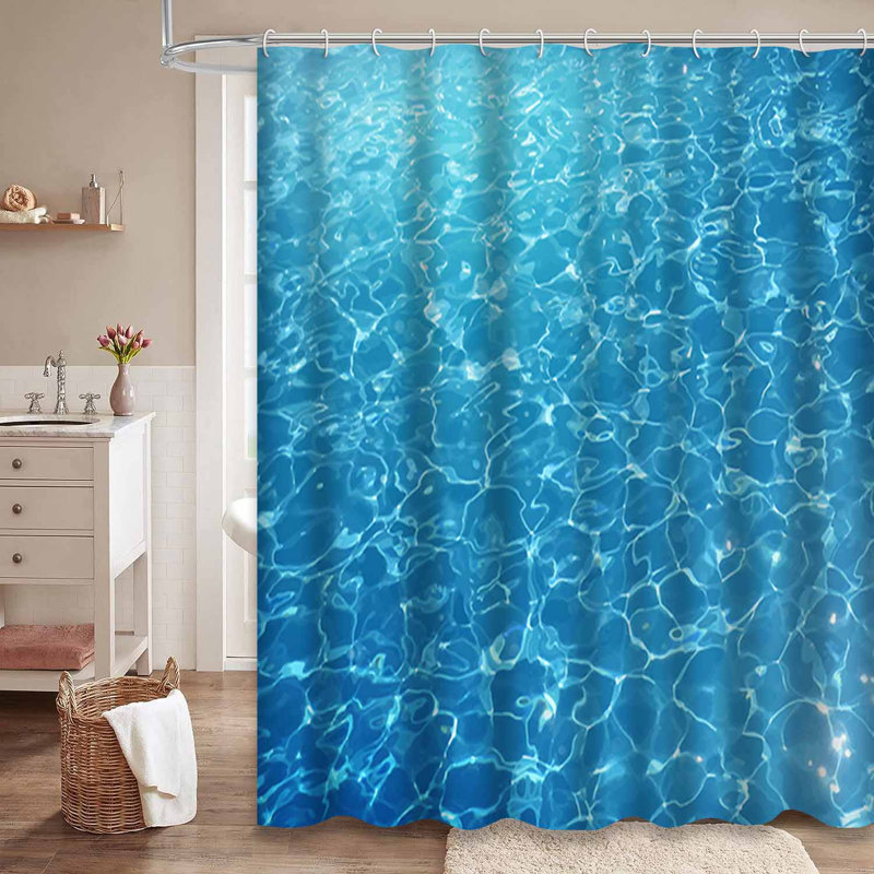 Rideau de douche imperméable AquaSummer, L 72 po x l 72 po