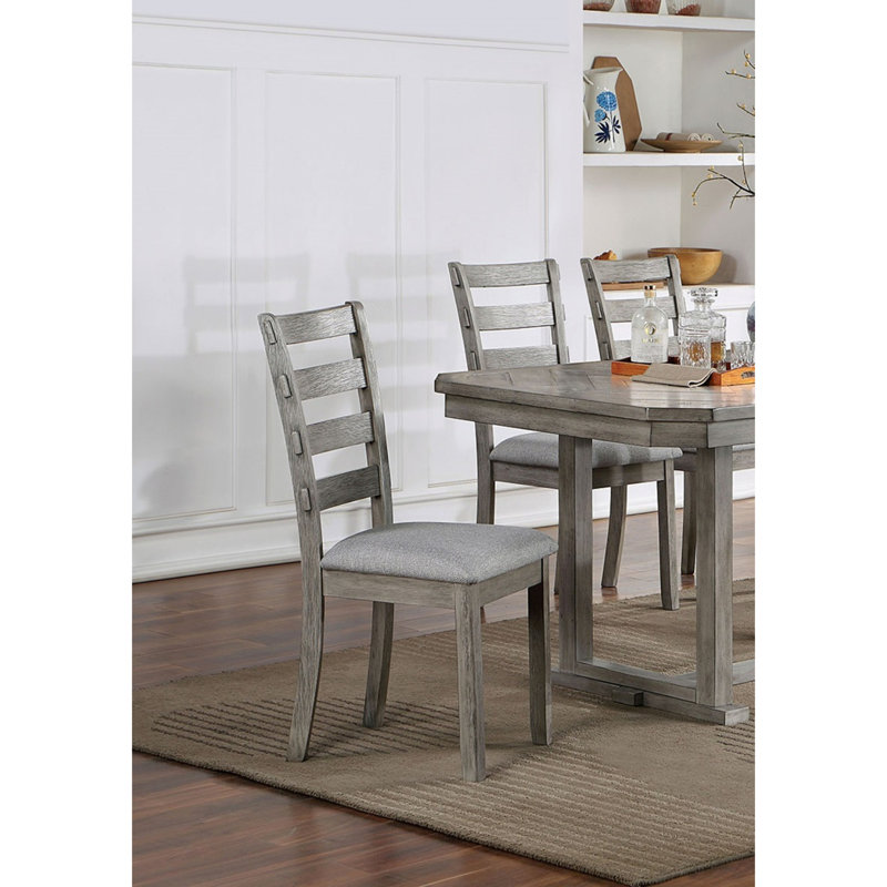 Dining Table 6x Side Chairs 7pcs Dining Set