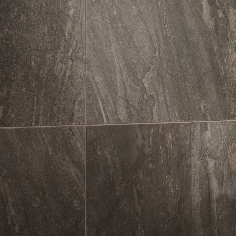 Esperanza 23.62 In. X 47.24 In. Matte Porcelain Floor And Wall Tile (15.49 Sq. Ft. / Case), Earth Brown