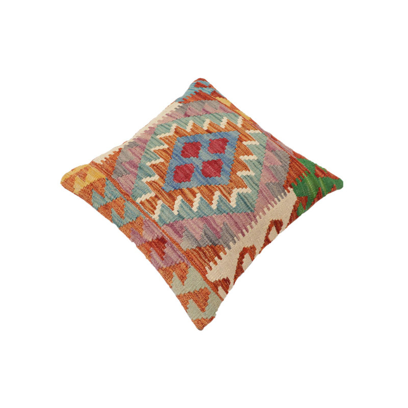 Housse et insert de coussin carré 100% laine 