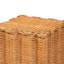 Piédestal Chie en rotin naturel avec bordure festonnée