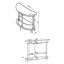 Table de bar Strick & Bolton Okada