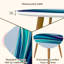 Ensemble de 2 tables basses gigognes Triangle-130190621