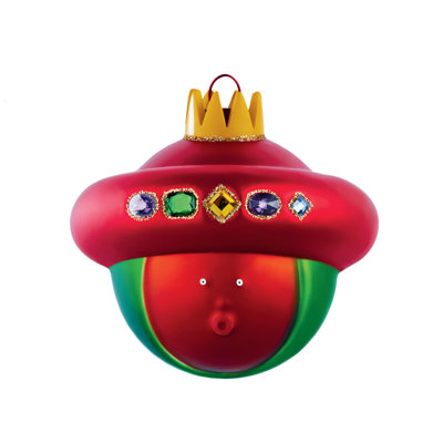 11.5cm Glass Bauble