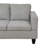 Velvet L-Shaped Sectional Left Hand Facing-97429997