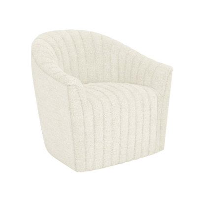 Channel 34 W Swivel Barrel Chair
