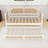 Wood Daybed with Trundle and Rattan Frame-1070943263-1070943261