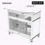 Meuble-lavabo avec tiroirs 36 po, 36 po avec lavabo-1623647422