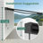 Motorized Retractable Patio Awning with Polyester Fabric & Aluminum Frame-123027372