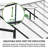 8X10 FT Polycarbonate Walk-In Greenhouse, Aluminum Frame-128769450