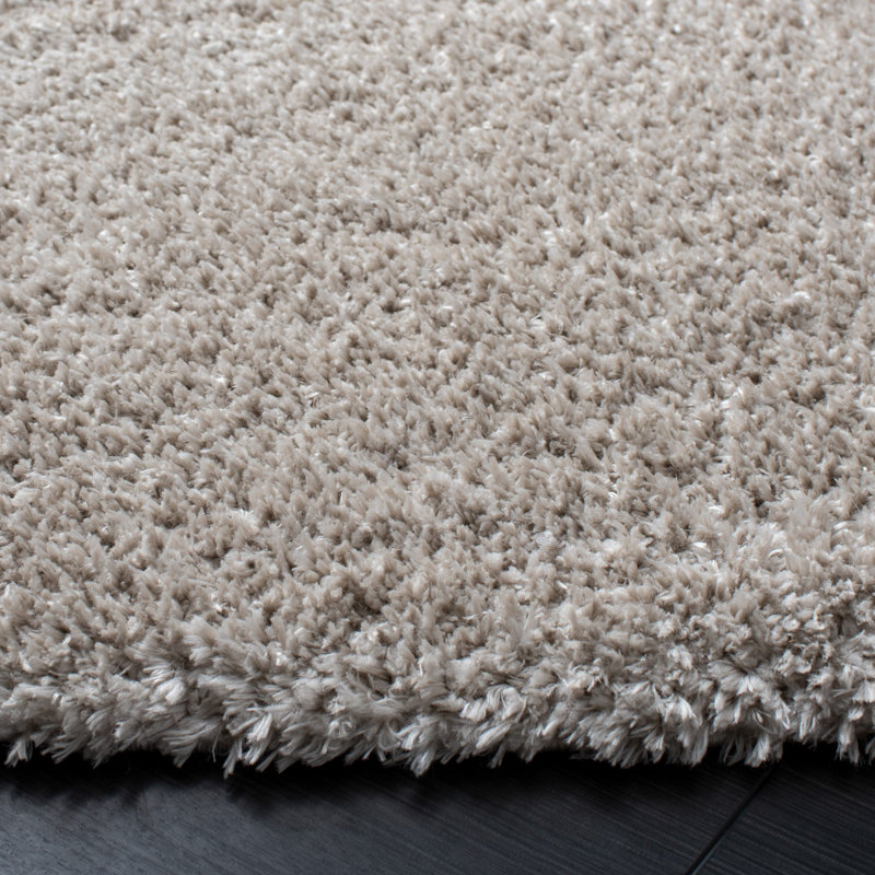 Ahna Performance Solid Color Rug, Round 6'7"