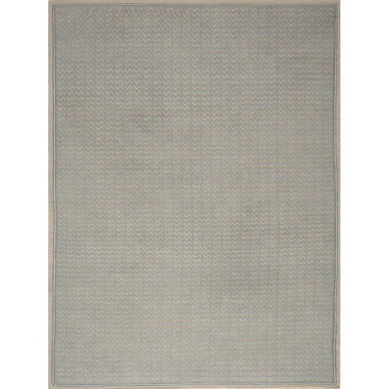 Chevron Area Rug in Gray
