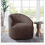 Chaise pivotante rembourrée à 360 degrés