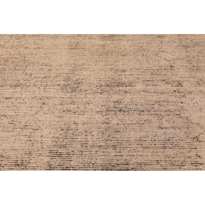Best Modern Moroccan One-of-a-Kind 13' X 15'5" New Age Area Rug in Tan