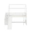 Lit mezzanine simple avec glissade