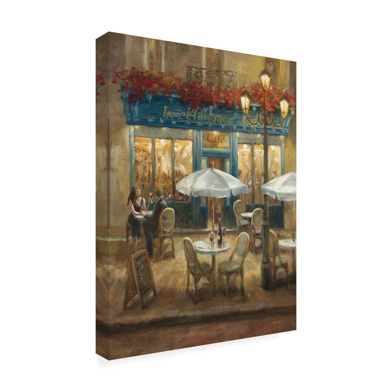 Reproduction d’art sur toile, "Paris Cafe I" par Danhui nai