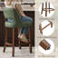 Tabourets de bar modernes en similicuir, hauteur du comptoir, pieds en bois massif, ensemble de 6-270211836-270211837
