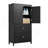 Bathroom Storage Cabinet, Cabinet With Two Doors And Drawers, Adjustable Shelf, MDF Board-666329577