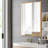 Metal Flat Wall Mirror-890949361