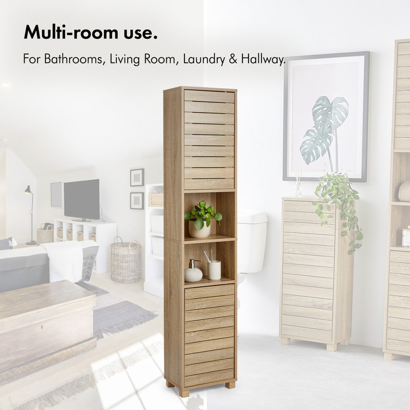 Chester Linen Cabinet, Natural
