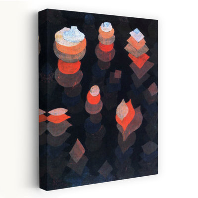 «Croissant de la nuit», reproduction d'art mural classique contemporain abstrait