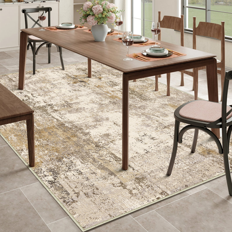 Ahmaad Abstract Area Rug, Rectangle 152 x 213 cm