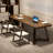 Walnut Rectangular Solid Wood desk-109518910