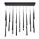 Cascade 23 - Light Dimmable Tiered Chandelier