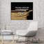 Citation artistique «Vous payez un prix pour tout dans la vie». Toile tendue par Chris Evert