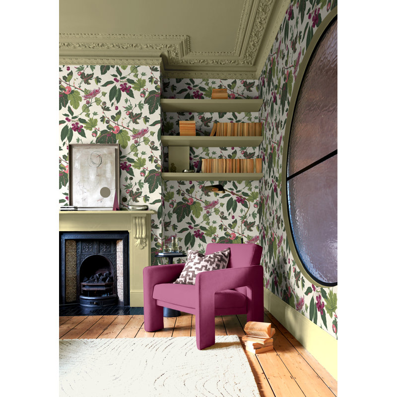  Papier peint prune Craftwork Trail, Violet