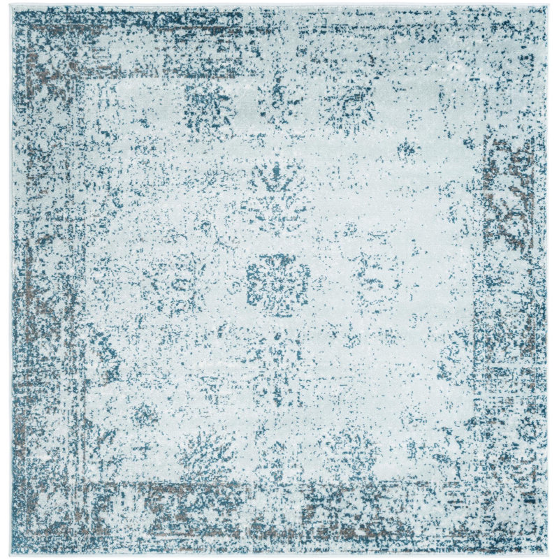 Anneliesse Oriental Indoor Rug, Square 5'3"