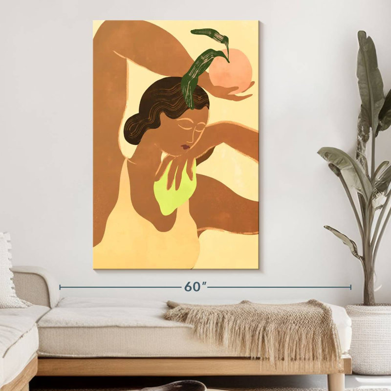 Lemonapple, 51" H x 34" W
