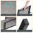 Geral 4 Piece PVC-Coated Polyester Metal Seating Group Breathable-2112896975