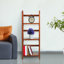 Bibliothèque standard en bois massif H 38 "x l 14"
