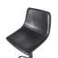 Swivel Upholstered Adjustable Height Counter Stool with Metal Frame-1830575398