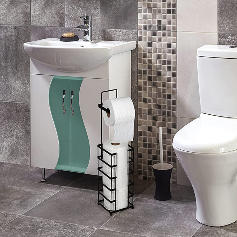 Porte-papier hygiénique sur pied