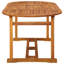 Siyana Oval Acacia Solid Wood Outdoor Dining Table 90 cm D-1780592741